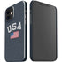 USA with American Flag iPhone 12 Mini Lite Case