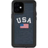 USA with American Flag iPhone 12 Mini Waterproof Case