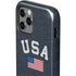 USA with American Flag iPhone 12 Pro Impact Case