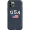 USA with American Flag iPhone 12 Pro Max Impact Case