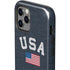 USA with American Flag iPhone 12 Pro Max Impact Case