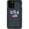 USA with American Flag iPhone 12 Pro Max Waterproof Case