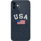 USA with American Flag iPhone 12 Skin
