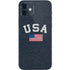 USA with American Flag iPhone 12 Skin