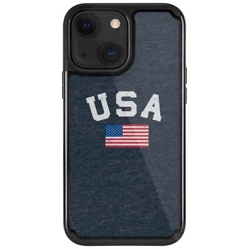 USA with American Flag iPhone 13 Cargo Case