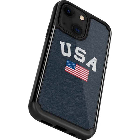 USA with American Flag iPhone 13 Cargo Case