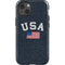 USA with American Flag iPhone 13 Impact Case