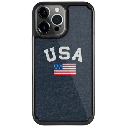 USA with American Flag iPhone 13 Pro Cargo Case