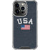 USA with American Flag iPhone 13 Pro Clear Case