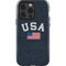 USA with American Flag iPhone 13 Pro Impact Case