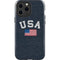 USA with American Flag iPhone 13 Pro Max Impact Case