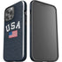 USA with American Flag iPhone 13 Pro Max Impact Case