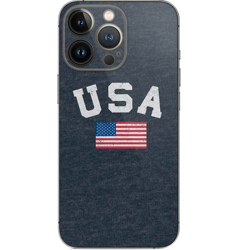 USA with American Flag iPhone 13 Pro Skin