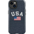 USA with American Flag iPhone 15 Plus Impact Case