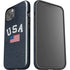 USA with American Flag iPhone 15 Plus Impact Case