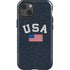 USA with American Flag iPhone 15 Impact Case