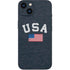 USA with American Flag iPhone 15 Plus Skin