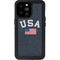 USA with American Flag iPhone 14 Pro Max Waterproof Case