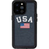 USA with American Flag iPhone 14 Pro Max Waterproof Case