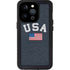 USA with American Flag iPhone 14 Pro Waterproof Case