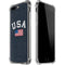 USA with American Flag iPhone 7/8 Plus Clear Case