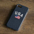USA with American Flag iPhone 8 Pro Case