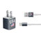 USA with American Flag iPhone Charger (5W USB) Skin