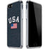 USA with American Flag iPhone SE (2nd & 3rd Gen) Clear Case