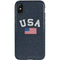 USA with American Flag iPhone X Pro Case
