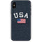 USA with American Flag iPhone XS Max Skin