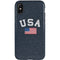 USA with American Flag iPhone XS Pro Case