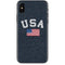 USA with American Flag iPhone XS Skin