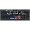 USA with American Flag K95 RGB PLATINUM Mechanical Gaming Keyboard Skin