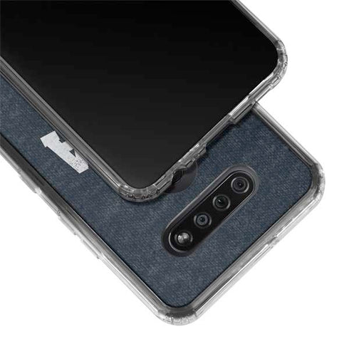 USA with American Flag LG K51/Q51 Clear Case