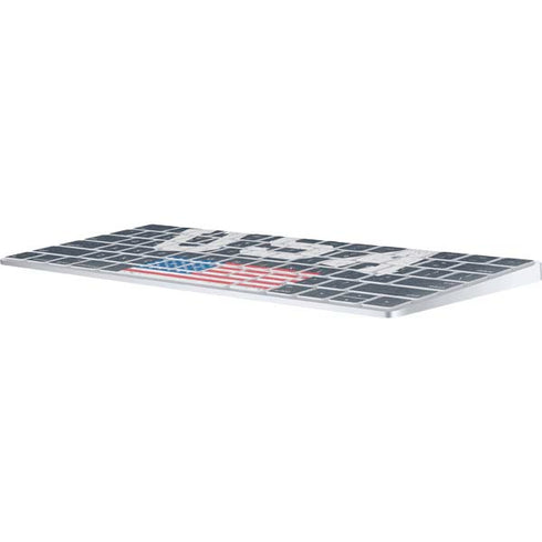 USA with American Flag Magic Keyboard Skin