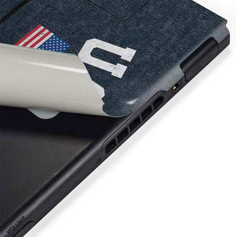 USA with American Flag Nintendo Switch Bundle Skin