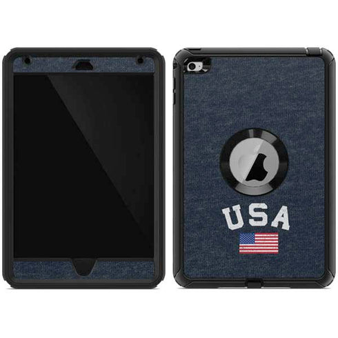 USA with American Flag Otterbox Defender iPad Skin