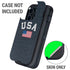 USA with American Flag Otterbox Defender iPhone Skin