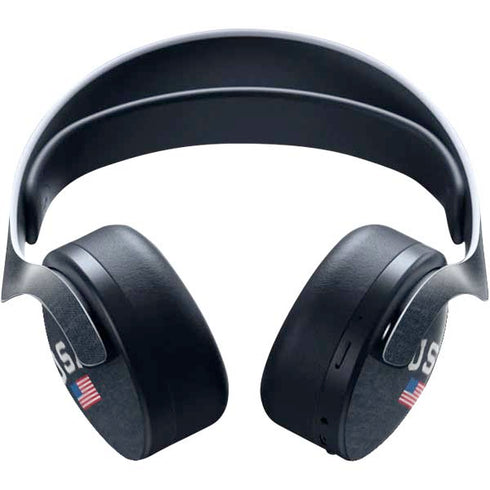 USA with American Flag PULSE 3D Wireless Headset for PS5 Skin