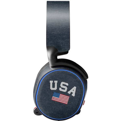 USA with American Flag SteelSeries Arctis 3 Skin