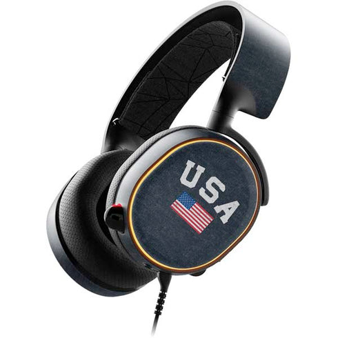 USA with American Flag SteelSeries Arctis 5 Skin