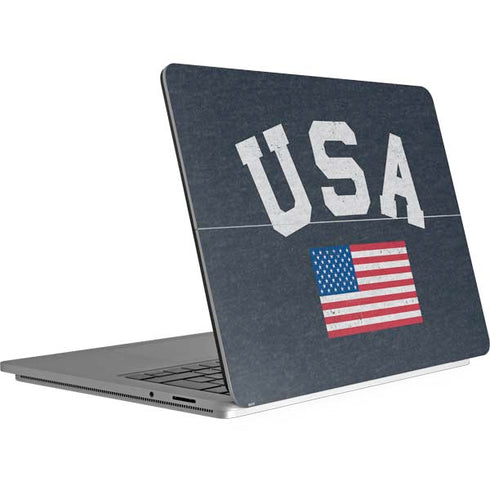 USA with American Flag Surface Laptop Studio Skin
