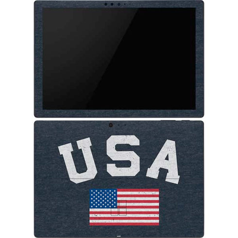 USA with American Flag Surface Pro 6 Skin