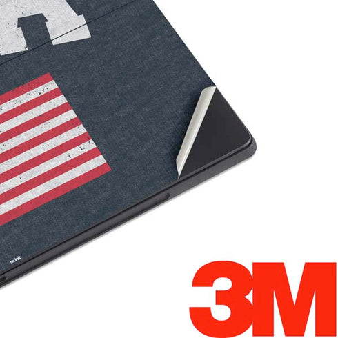 USA with American Flag Surface Pro 7 Skin