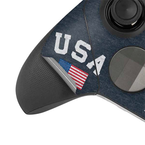 USA with American Flag Xbox Elite Wireless Controller Series 2 Skin