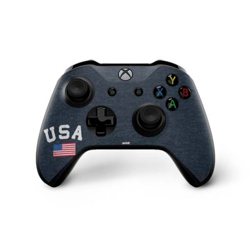 USA with American Flag Xbox One X Controller Skin