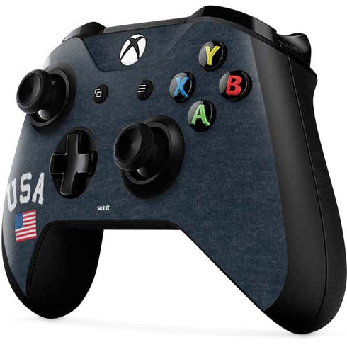 USA with American Flag Xbox One X Controller Skin