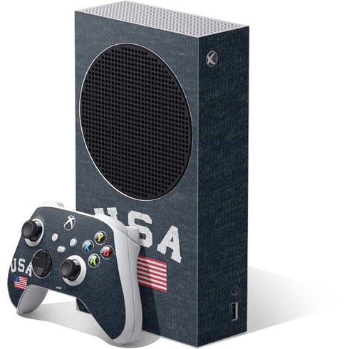 USA with American Flag Xbox Series S Bundle Skin