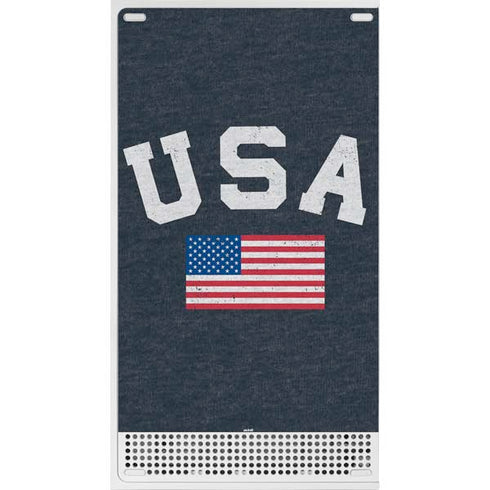 USA with American Flag Xbox Series S Console Skin