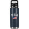 USA with American Flag YETI Rambler 26oz Bottle Skin